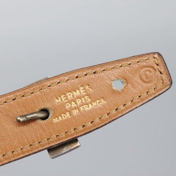 HERMES Constance Belt Leather Navy Auth am7633 main image 13